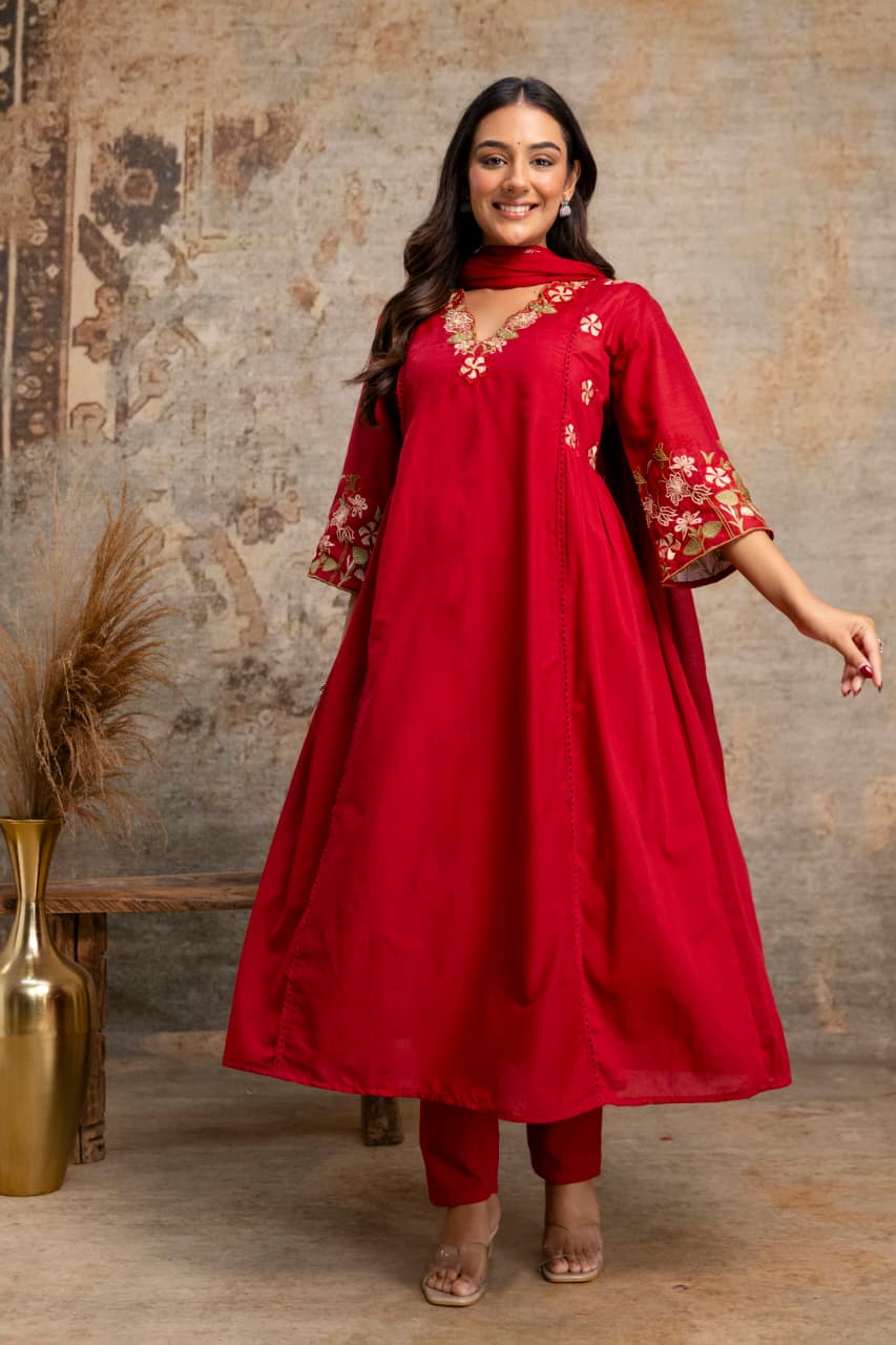 NAISHA K 857 Kurti Pant Dupatta Set Wholesale Catalogue - Amrah Wholesale