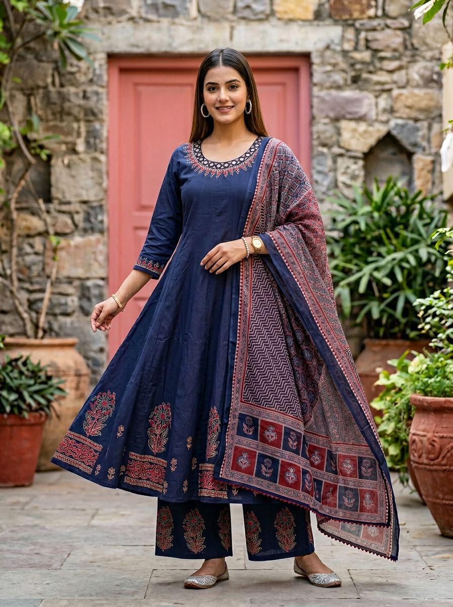NAISHA K 860 Kurti Pant Dupatta Set Wholesale Catalogue - Amrah Wholesale
