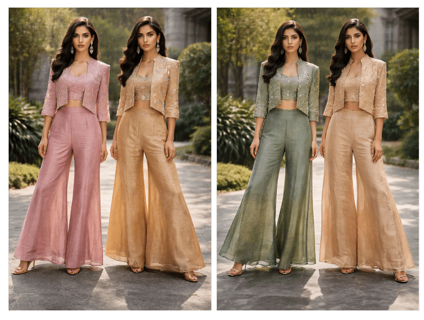 Naisha K 876 Kurti Pant Dupatta Set - Amrah Wholesale