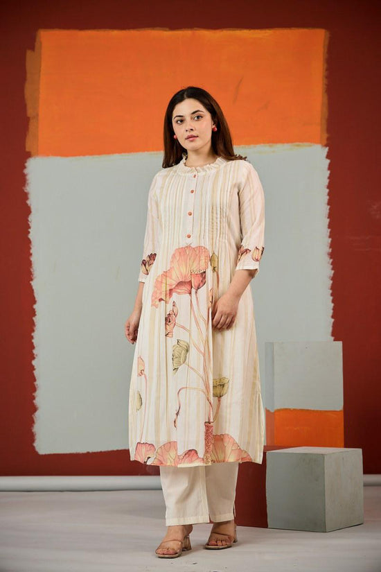 Naisha K 880 Cotton Kurti Pant Set - Amrah Wholesale