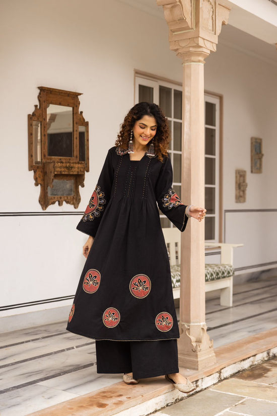 Amrah Wholesale Naisha K 981 Cotton Flex Embroidered Kurti Set