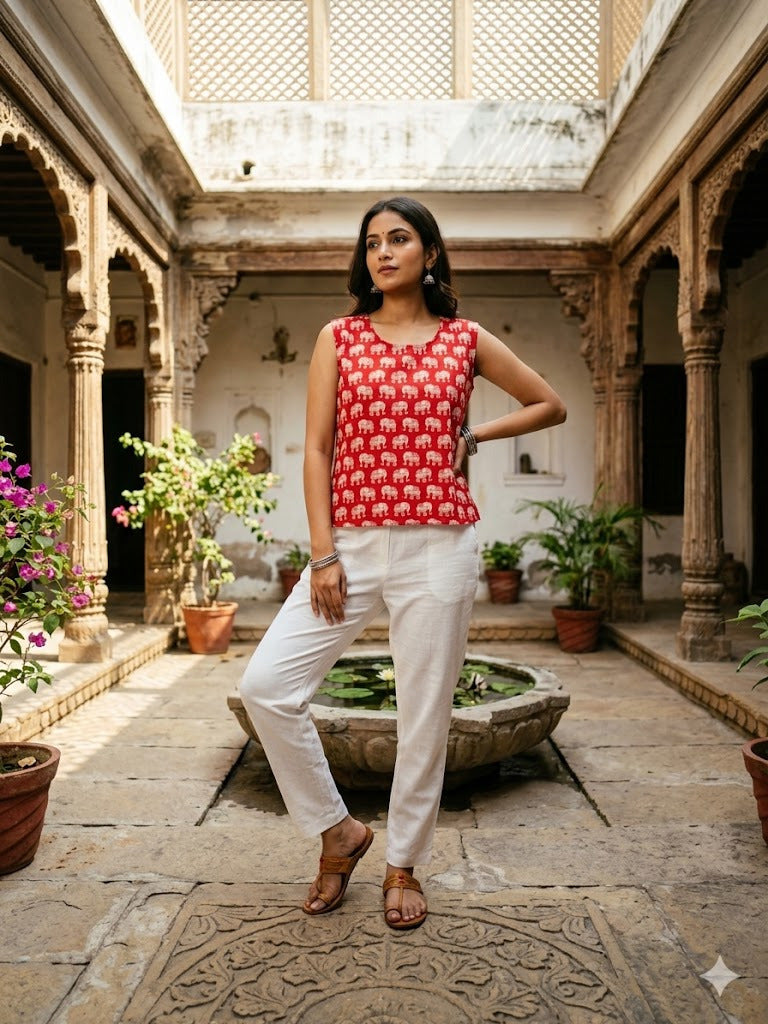 Naisha Short Tops Vol 1 Cotton Printed Tops