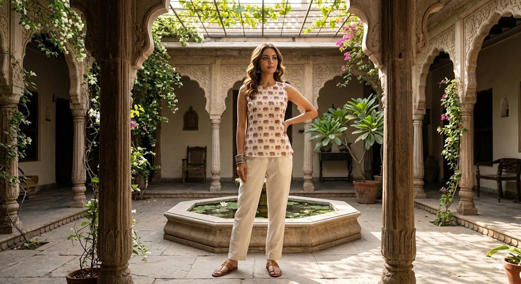 Naisha Short Tops Vol 1 Cotton Printed Tops