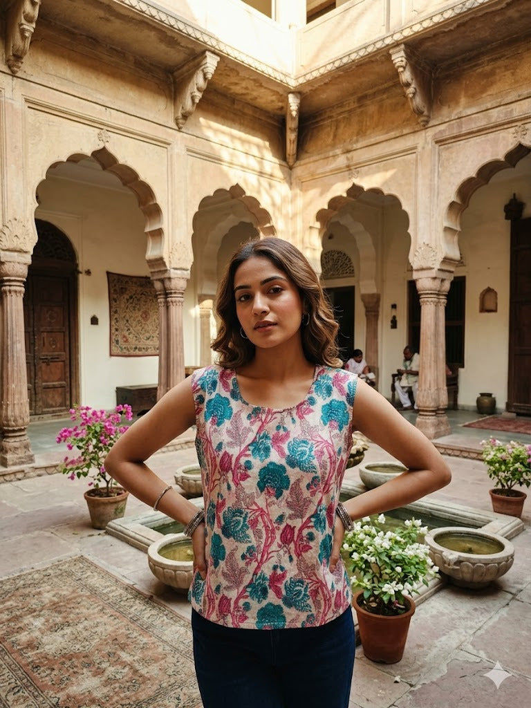 Naisha Short Tops Vol 1 Cotton Printed Tops