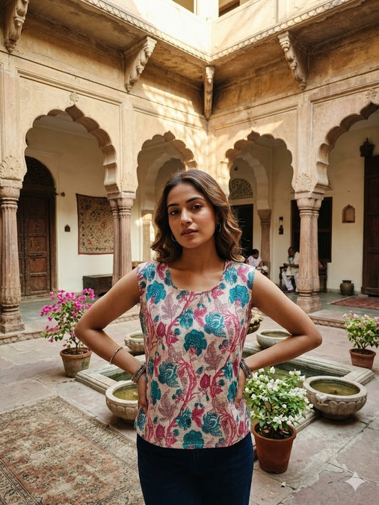Naisha Short Tops Vol 1 Cotton Printed Tops