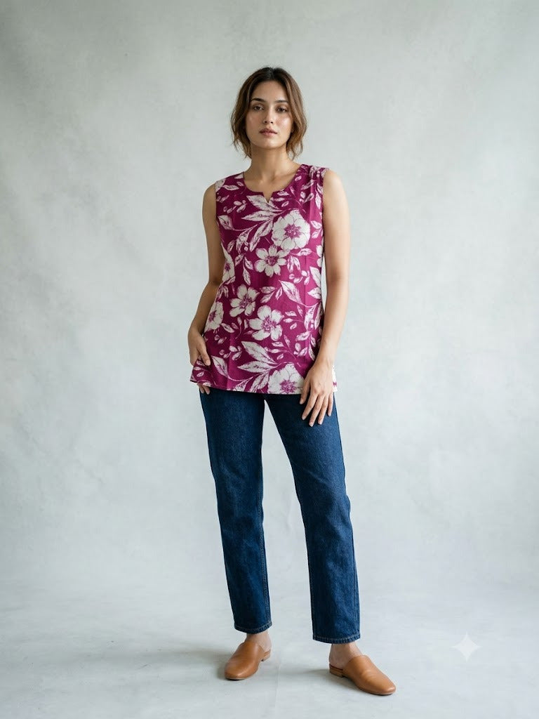 Naisha Short Tops Vol 2 Cotton Printed Tops