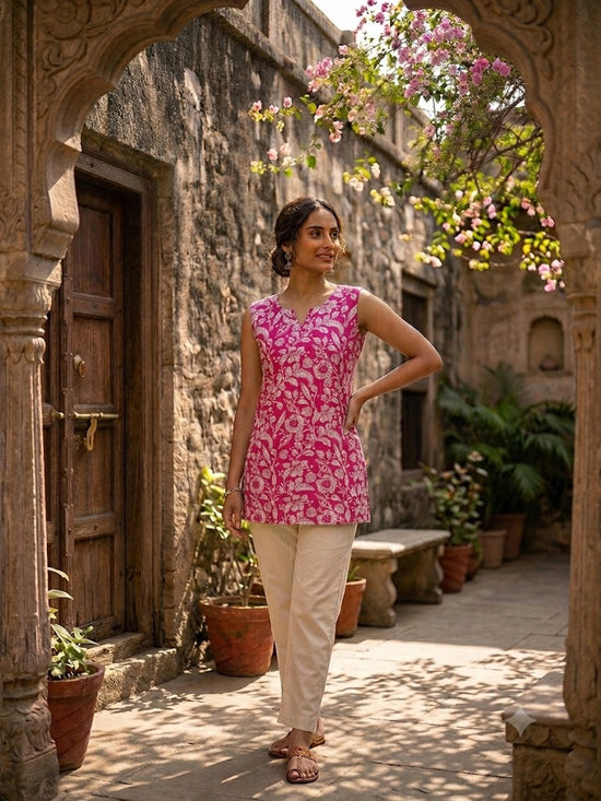 Naisha Short Tops Vol 2 Cotton Printed Tops