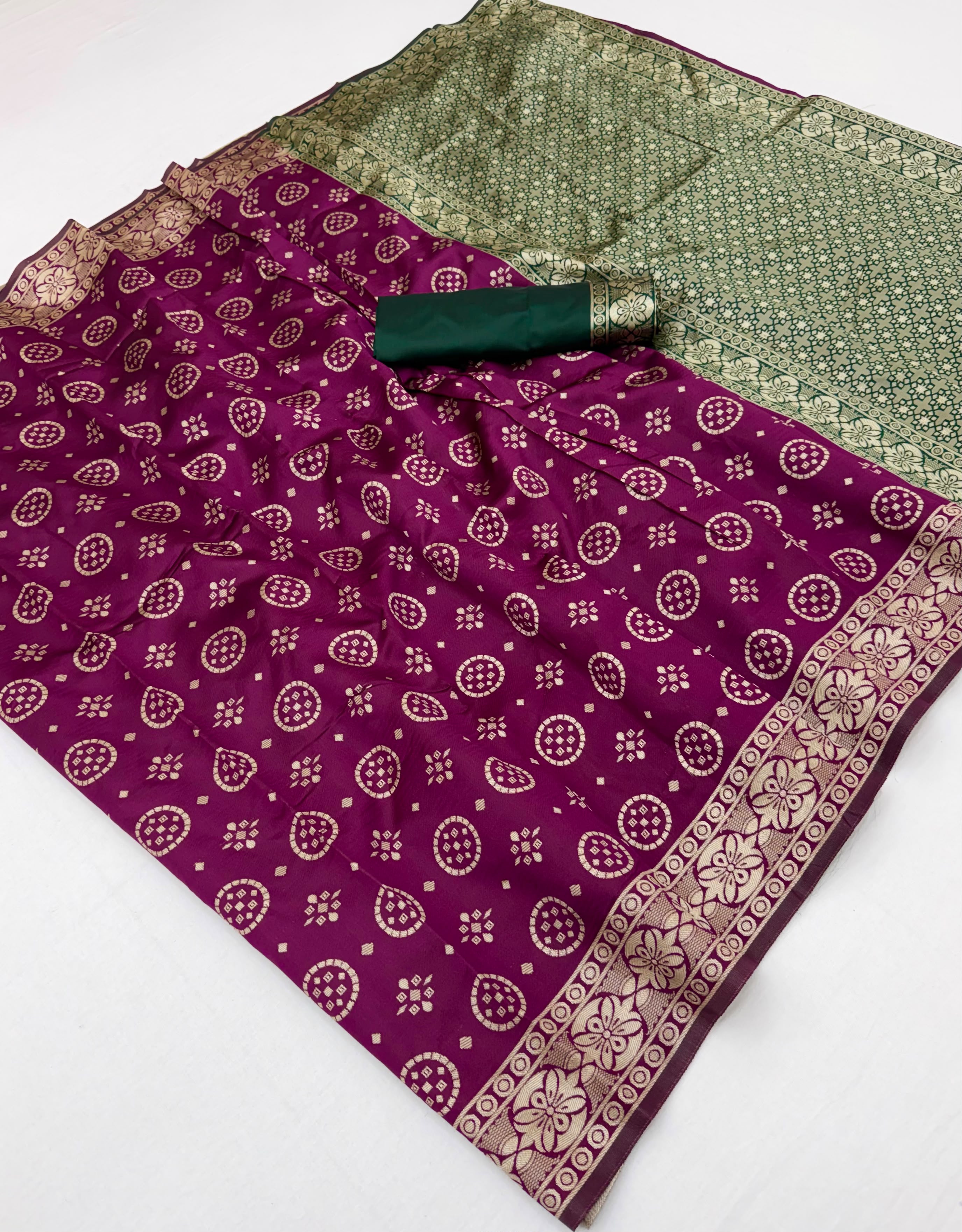 Amrah Wholesale Nandini Vol 03 Banarasi Silk Jacquard Work Saree Collection