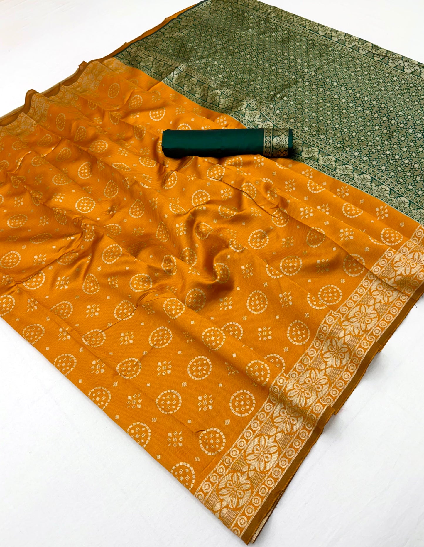 Amrah Wholesale Nandini Vol 03 Banarasi Silk Jacquard Work Saree Collection