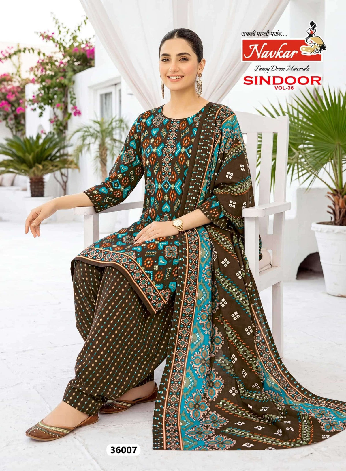NAVKAR SINDOOR VOL-36 Cotton Printed Salwar Suit Set - Amrah Wholesale