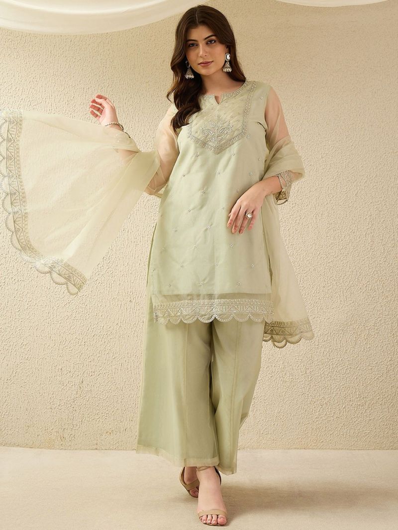 Amrah Wholesale Navya Kurti 316 Organza Embroidered Party Wear Salwar Suit