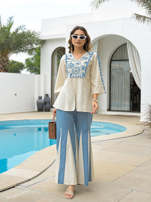 Neelpari 01 Rayon Co Ord Set - Amrah Wholesale