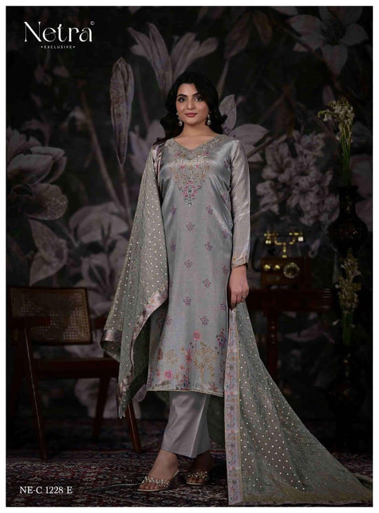 Netra Anesa Dress Material Wholesale Catalogue - Amrah Wholesale