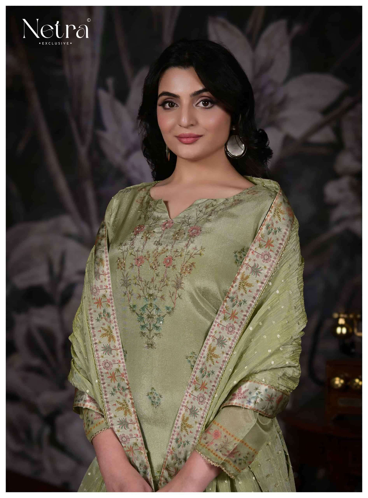 Netra Anesa Dress Material Wholesale Catalogue - Amrah Wholesale