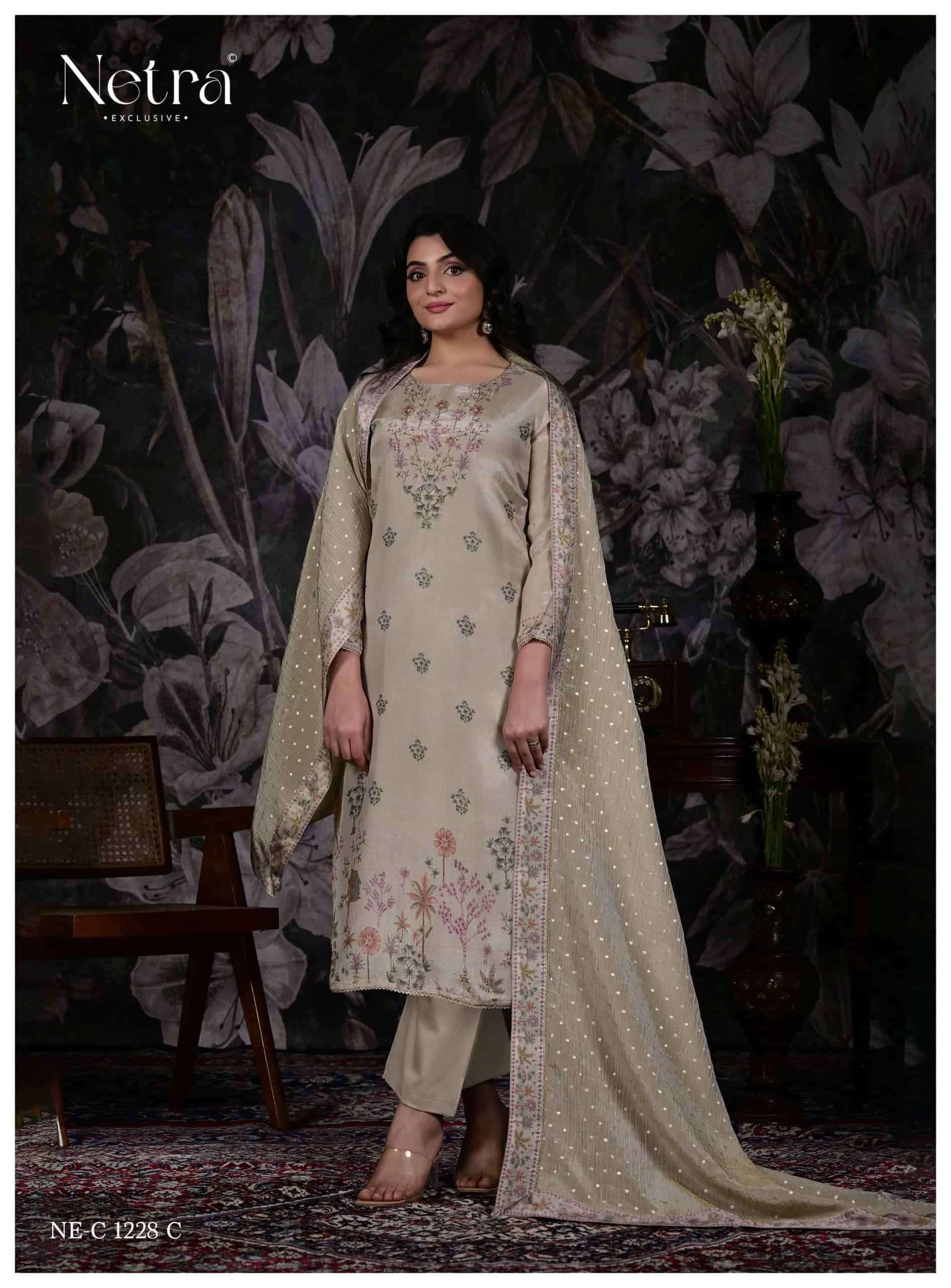Netra Anesa Dress Material Wholesale Catalogue - Amrah Wholesale