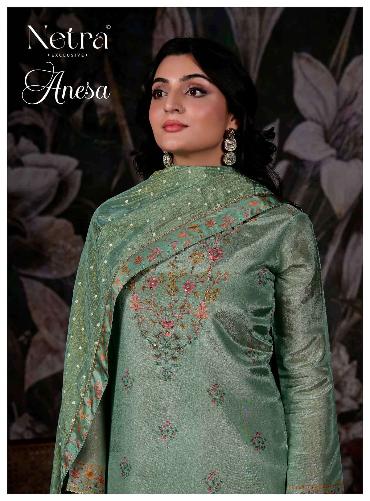 Netra Anesa Dress Material Wholesale Catalogue - Amrah Wholesale