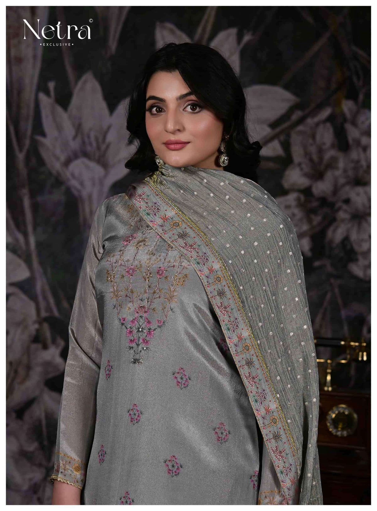 Netra Anesa Dress Material Wholesale Catalogue - Amrah Wholesale