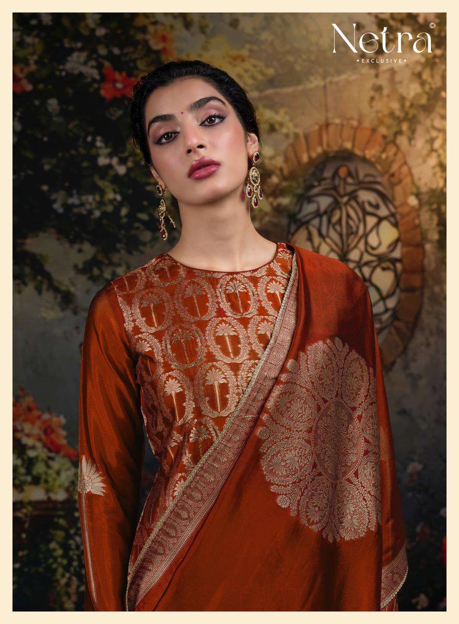 Netra Ayaka Vol 2 Viscose Silk Jacquard Dress Material