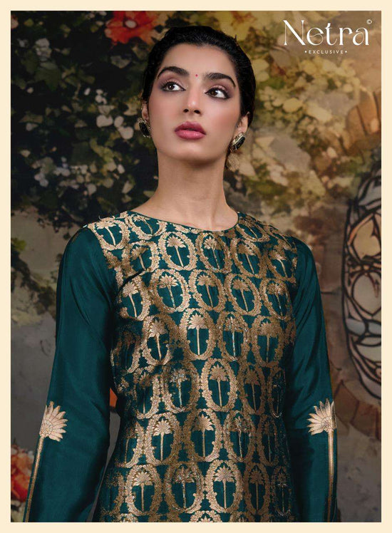 Netra Ayaka Vol 2 Viscose Silk Jacquard Dress Material