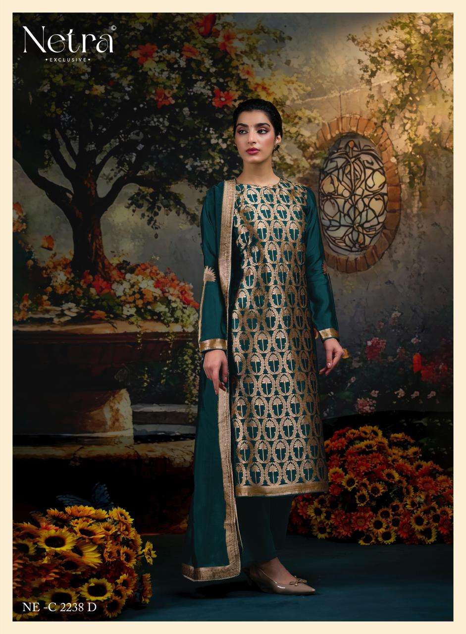 Netra Ayaka Vol 2 Viscose Silk Jacquard Dress Material