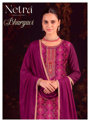 Netra Exclusive Bhargavi Exclusive Fancy Dress Material