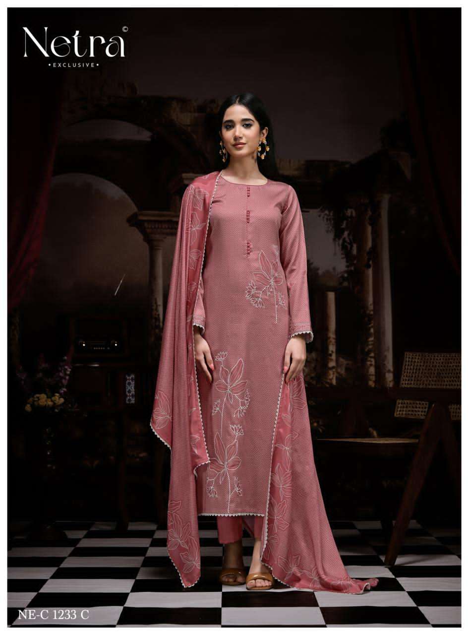 Netra Exclusive Deyara Pure Cotton Dress Material