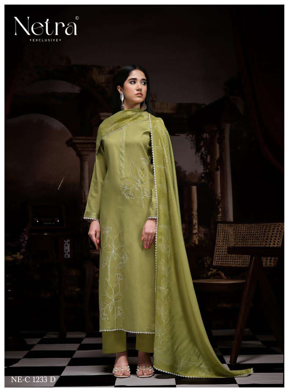 Netra Exclusive Deyara Pure Cotton Dress Material