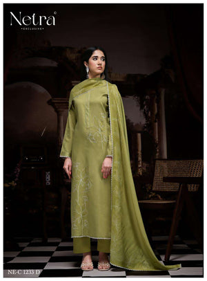 Netra Exclusive Deyara Pure Cotton Dress Material