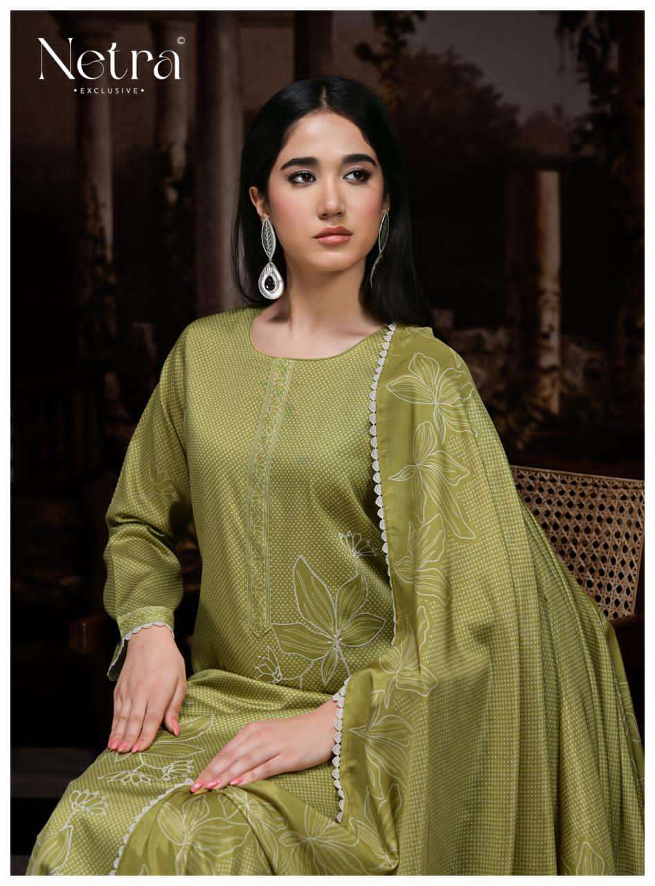 Netra Exclusive Deyara Pure Cotton Dress Material