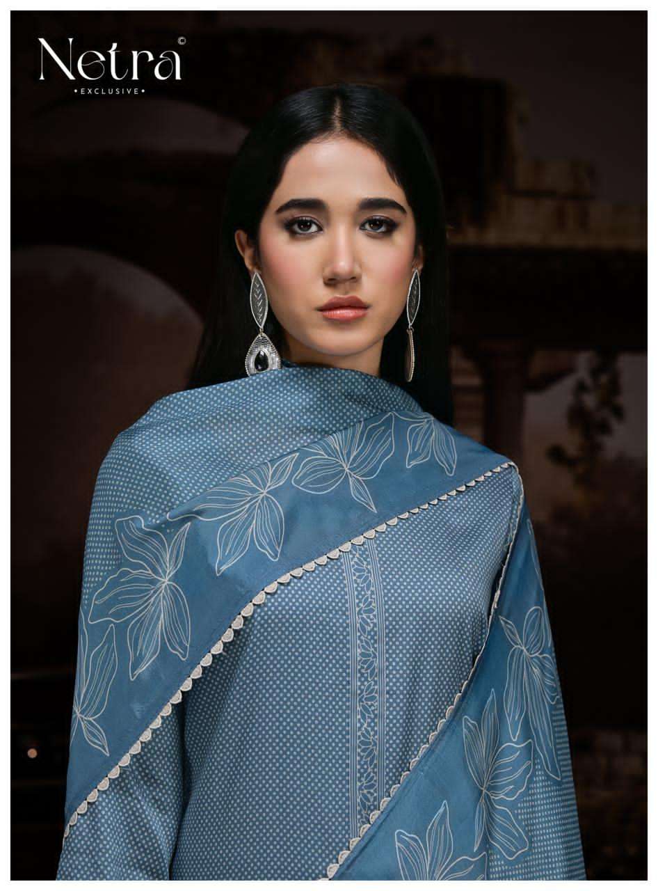 Netra Exclusive Deyara Pure Cotton Dress Material