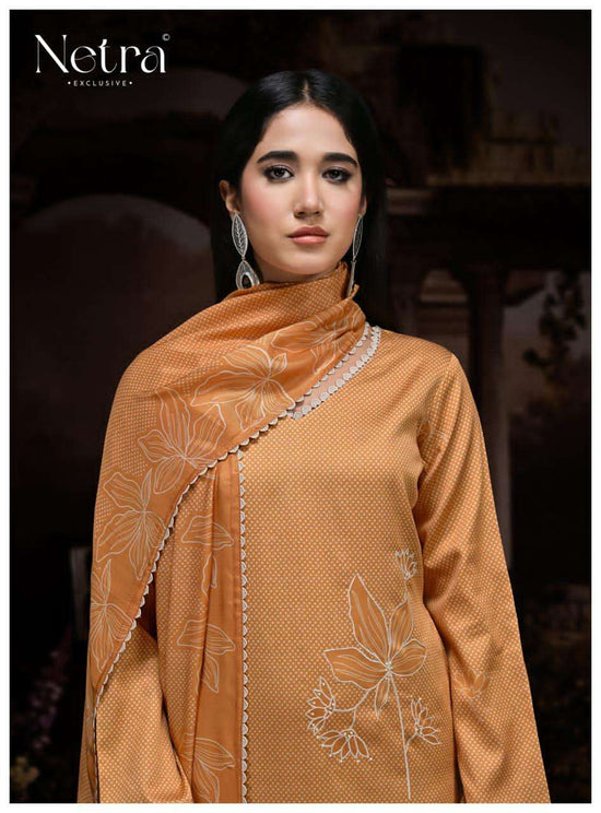Netra Exclusive Deyara Pure Cotton Dress Material