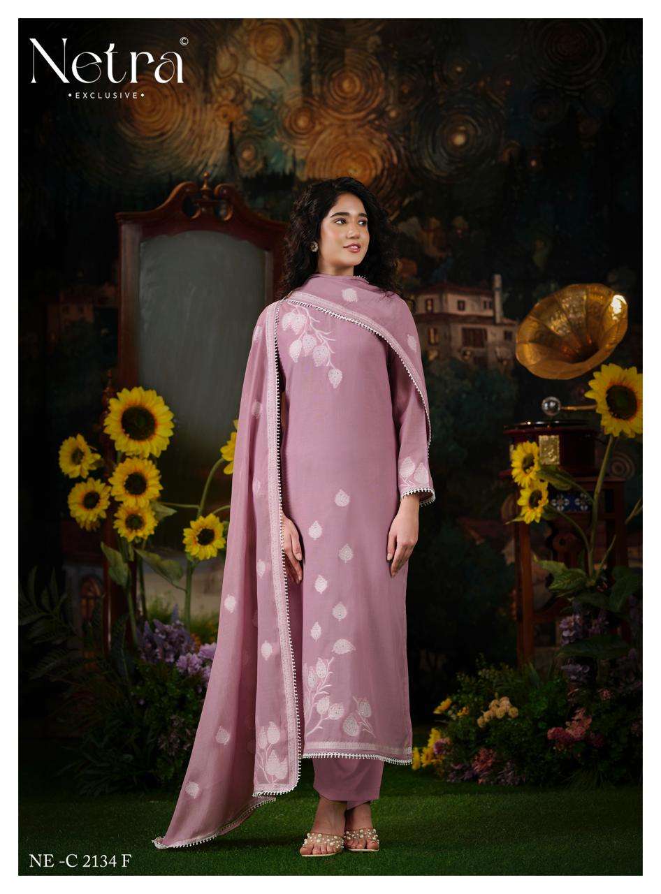 Netra Exclusive Eva Dress Material - Amrah Wholesale