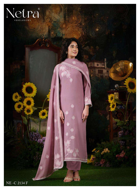 Netra Exclusive Eva Dress Material - Amrah Wholesale