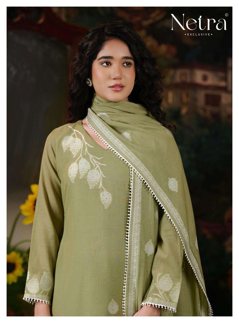Netra Exclusive Eva Dress Material - Amrah Wholesale