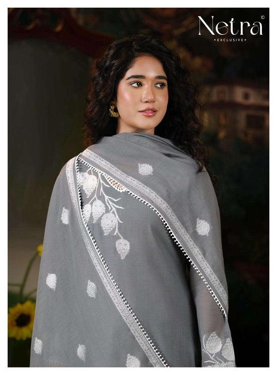 Netra Exclusive Eva Dress Material - Amrah Wholesale