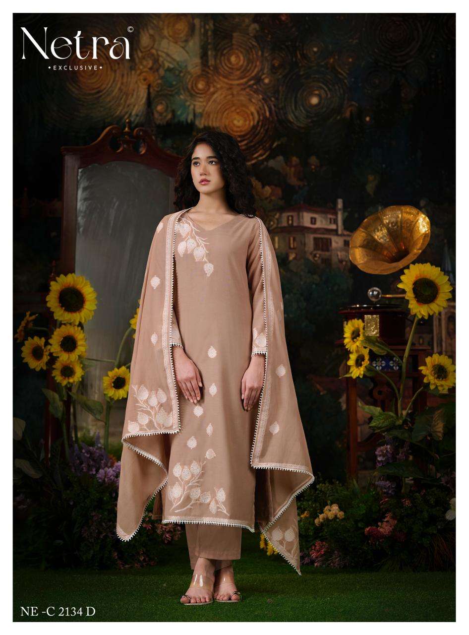 Netra Exclusive Eva Dress Material - Amrah Wholesale