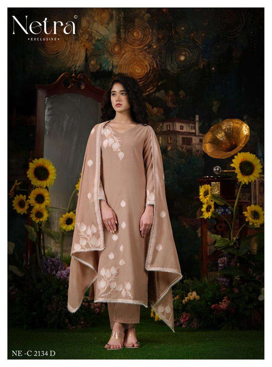 Netra Exclusive Eva Dress Material - Amrah Wholesale
