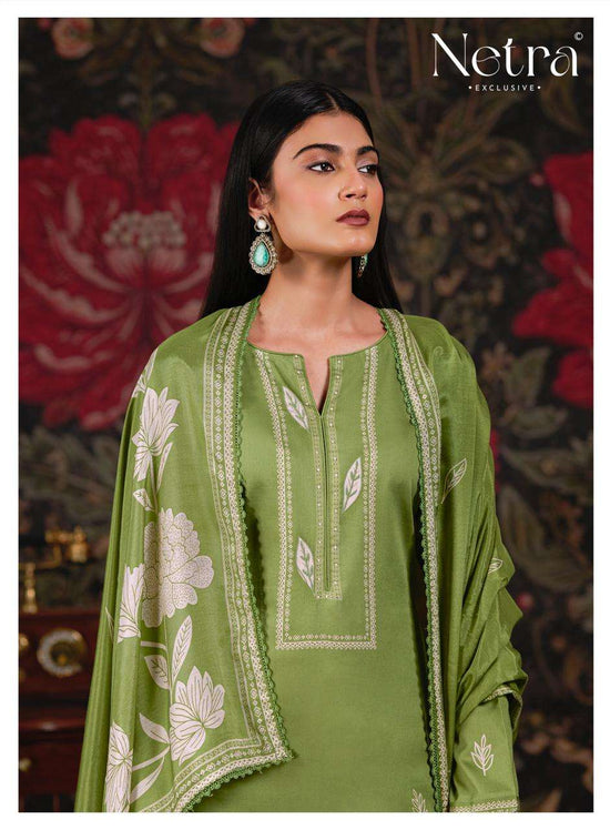 Netra Exclusive Aanchal Pure Cotton Digital Print Dress Material Wholesale Collection