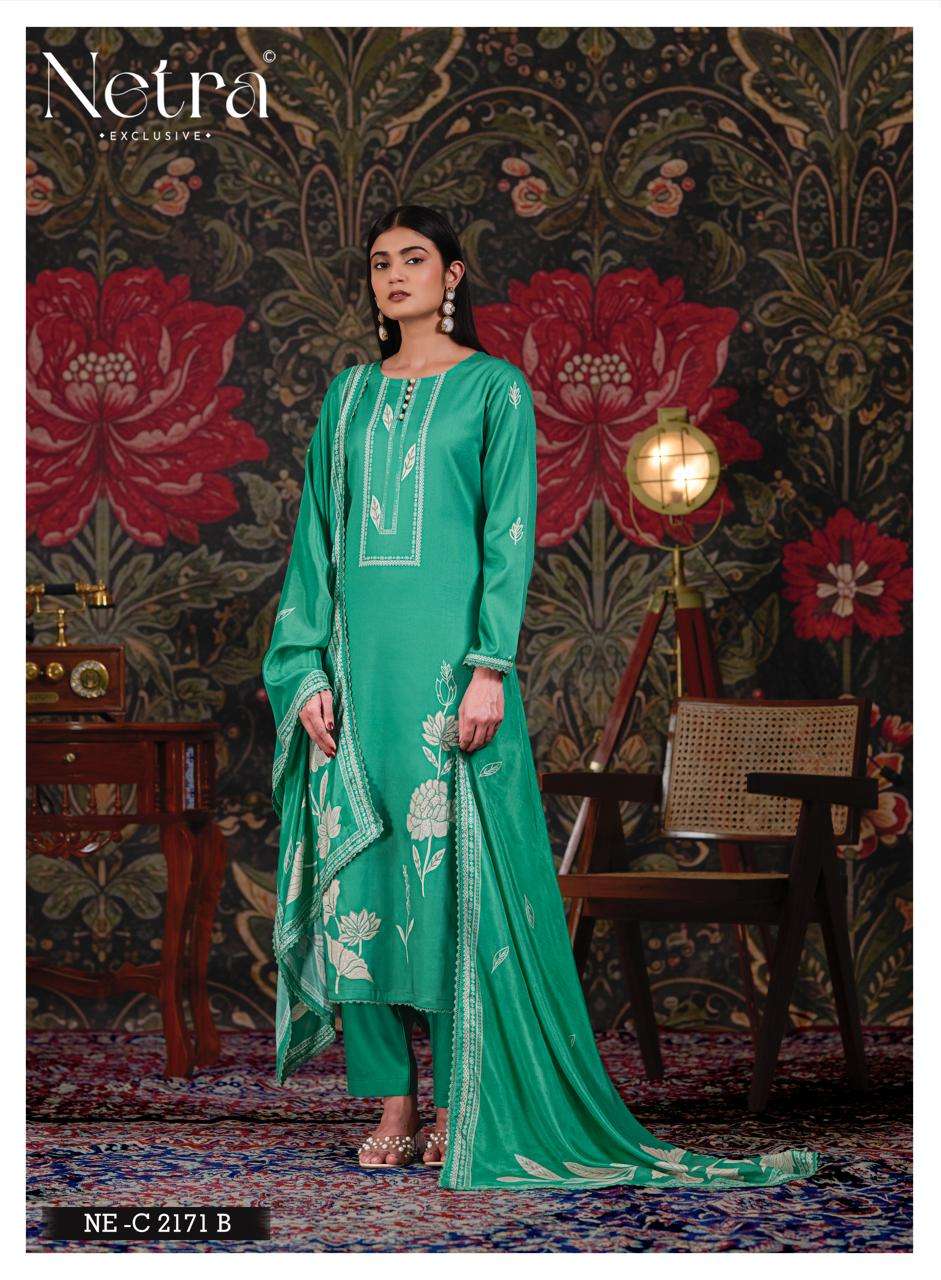 Netra Exclusive Aanchal Pure Cotton Digital Print Dress Material Wholesale Collection