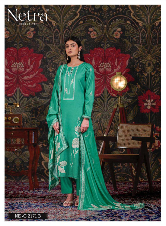 Netra Exclusive Aanchal Pure Cotton Digital Print Dress Material Wholesale Collection