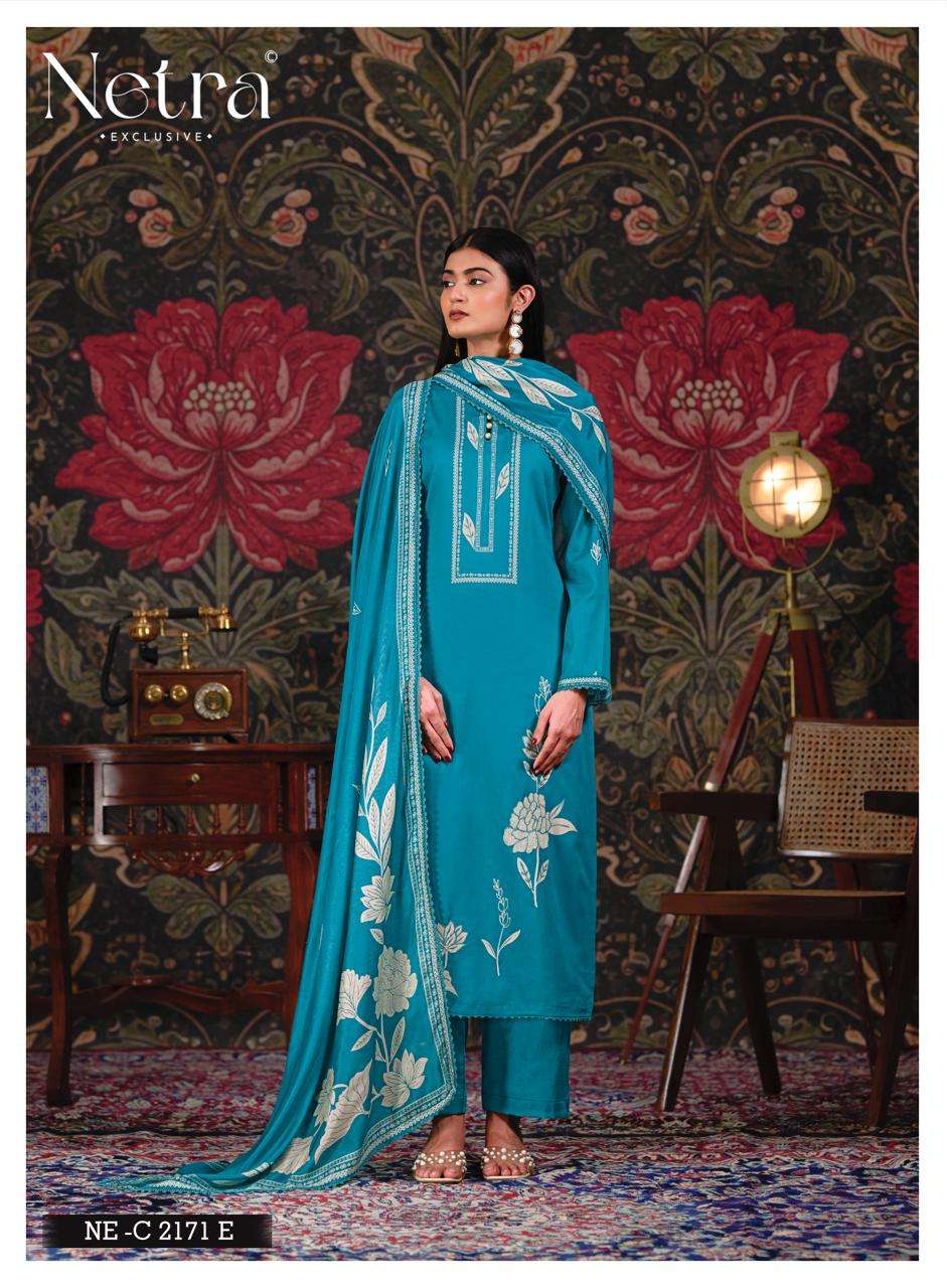 Netra Exclusive Aanchal Pure Cotton Digital Print Dress Material Wholesale Collection