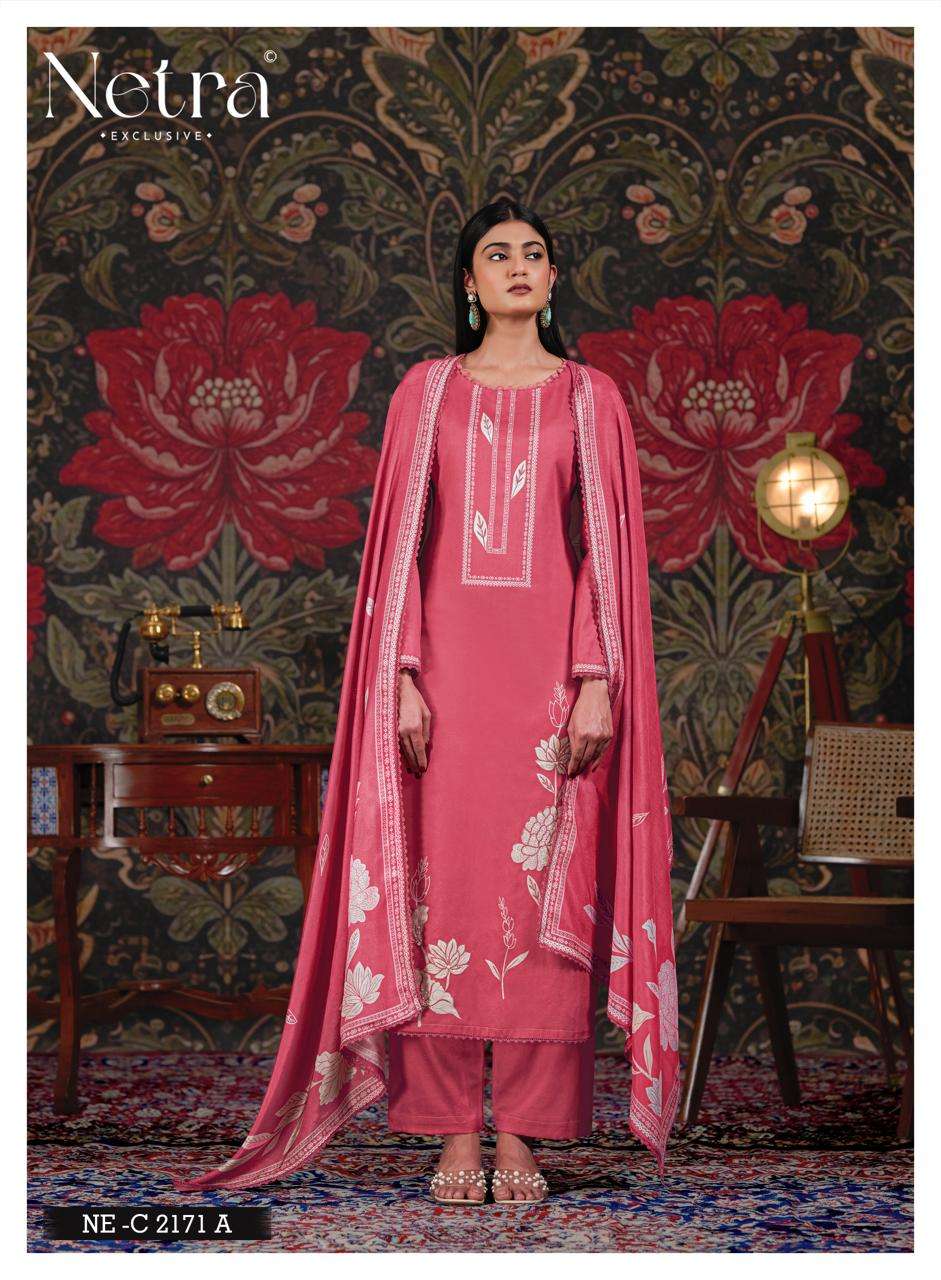 Netra Exclusive Aanchal Pure Cotton Digital Print Dress Material Wholesale Collection