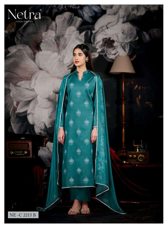 Netra Exclusive Bivora Pure Cotton Dress Material