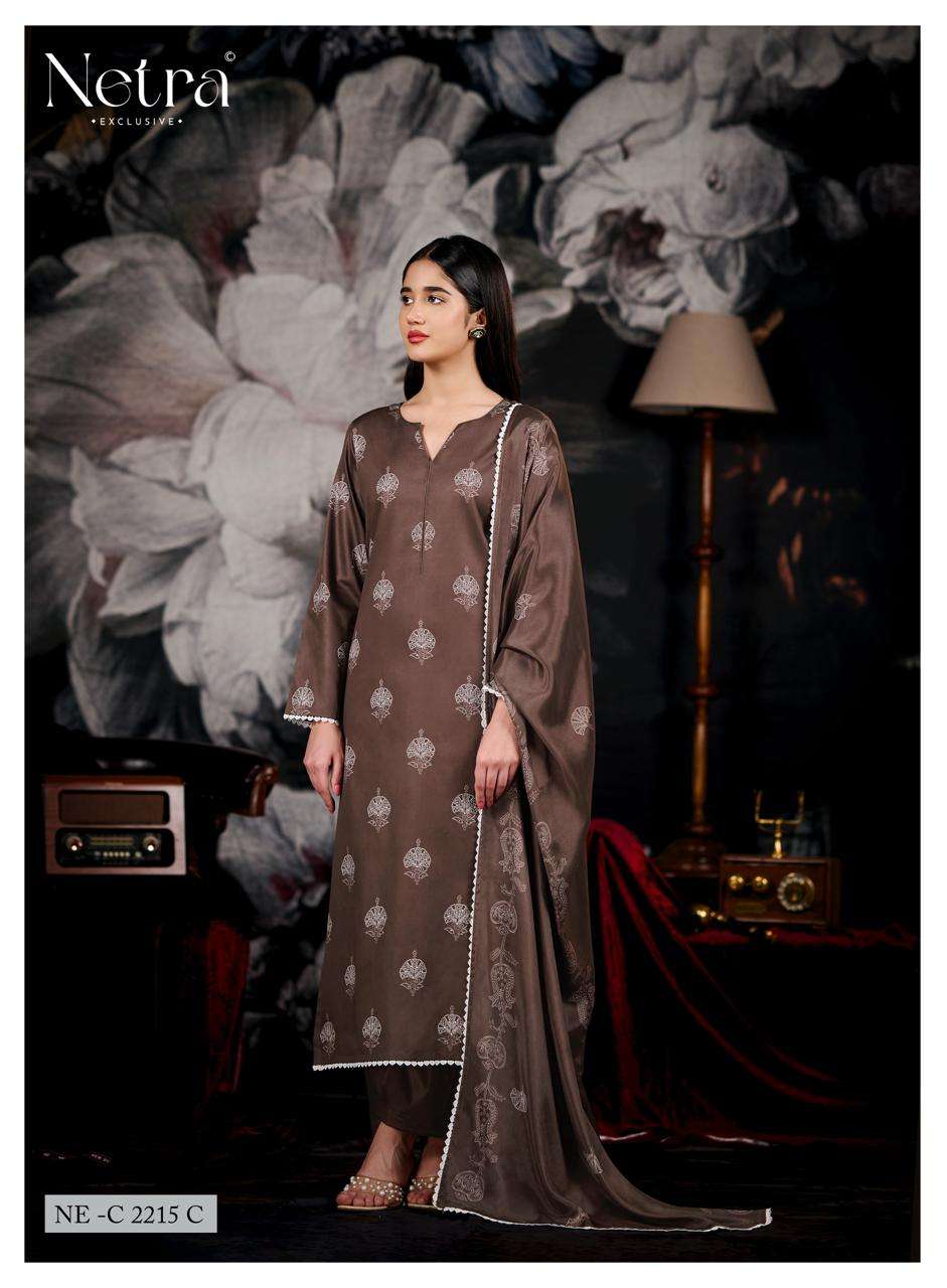 Netra Exclusive Bivora Pure Cotton Dress Material