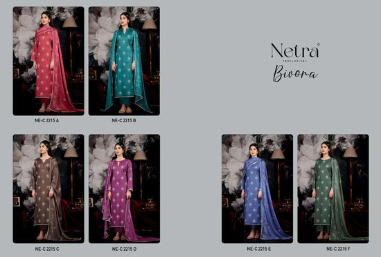 Netra Exclusive Bivora Pure Cotton Dress Material