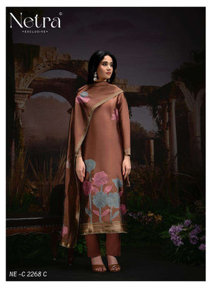 Netra Exclusive Dhanvi Premium Jacquard Style Salwar Suit
