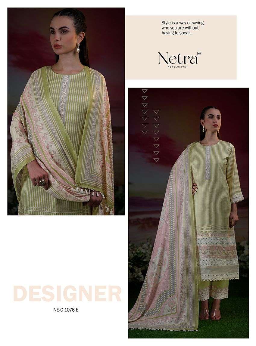 Netra Exclusive Florina Dress Material Wholesale Catalogue - Amrah Wholesale