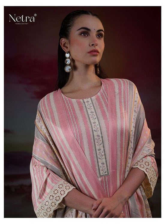 Netra Exclusive Florina Dress Material Wholesale Catalogue - Amrah Wholesale