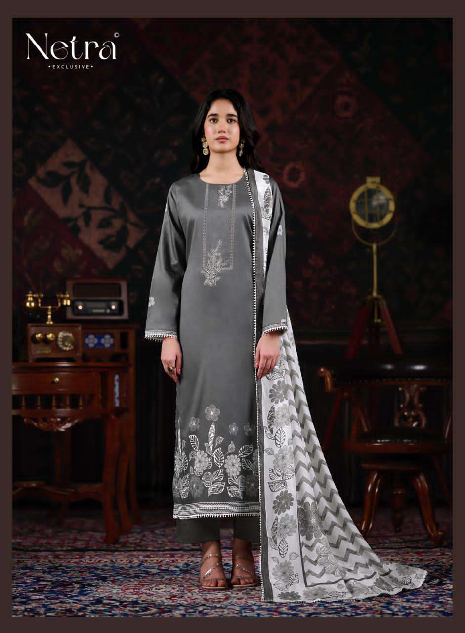 Netra Exclusive Gamini Wholesale Pure Cotton Dress Material Collection
