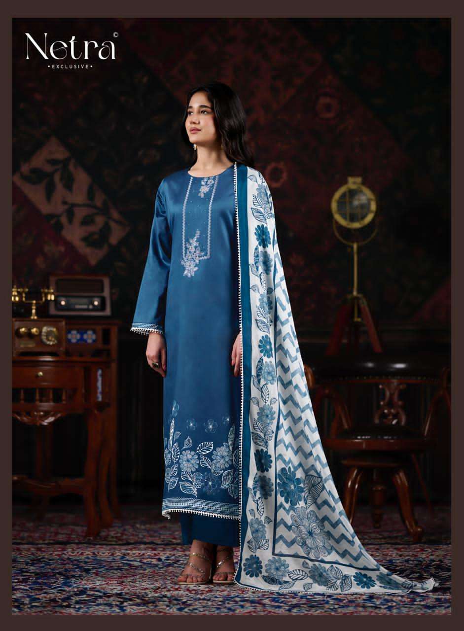 Netra Exclusive Gamini Wholesale Pure Cotton Dress Material Collection